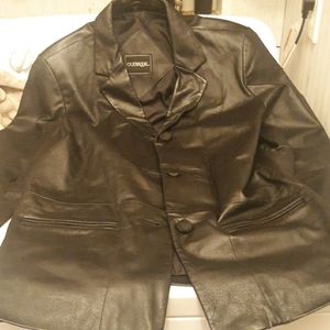 Nice leather jacket size small